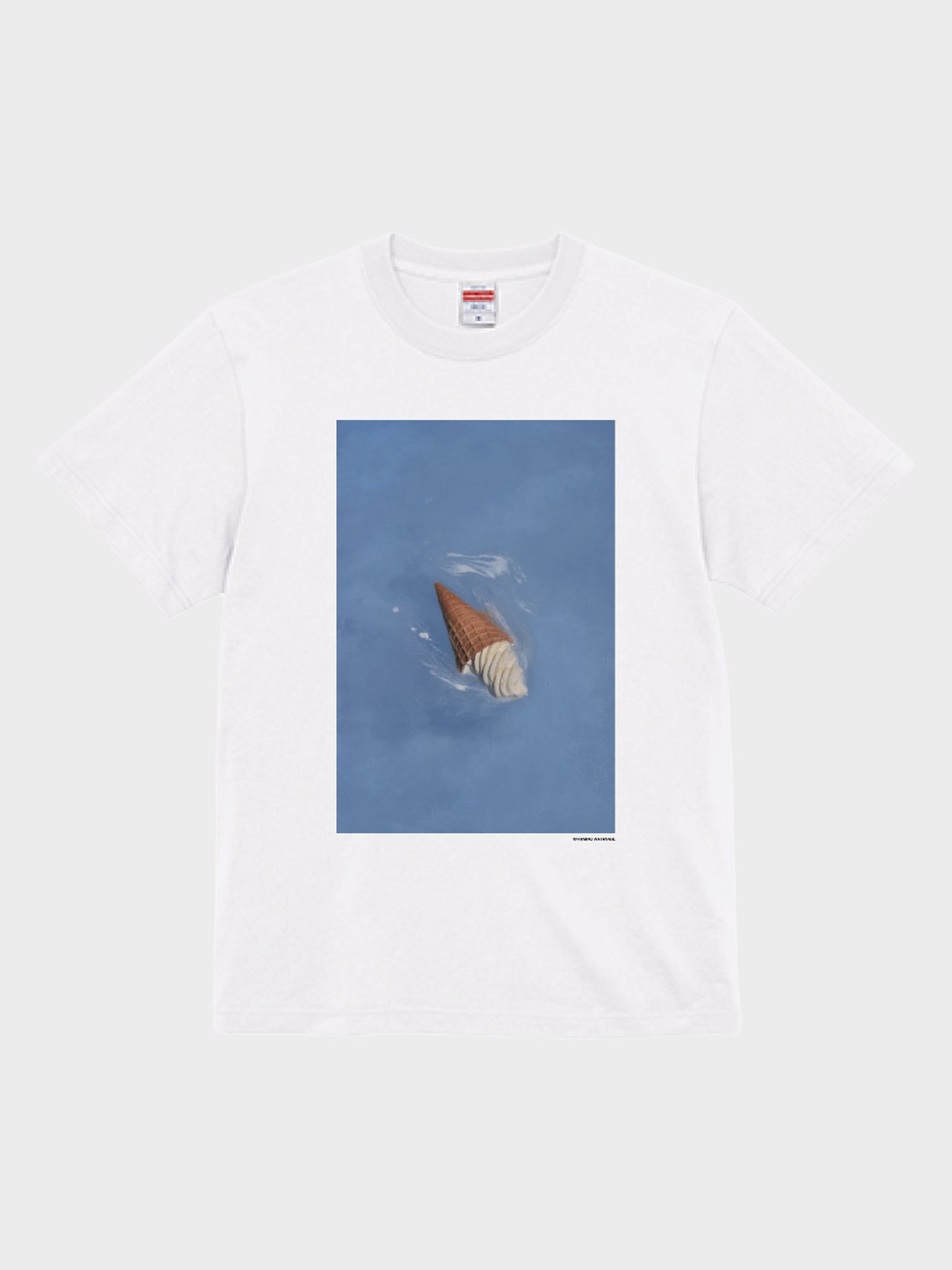 RUMIKO WATANABE / PHOTO TEE (SOFT CREAM)