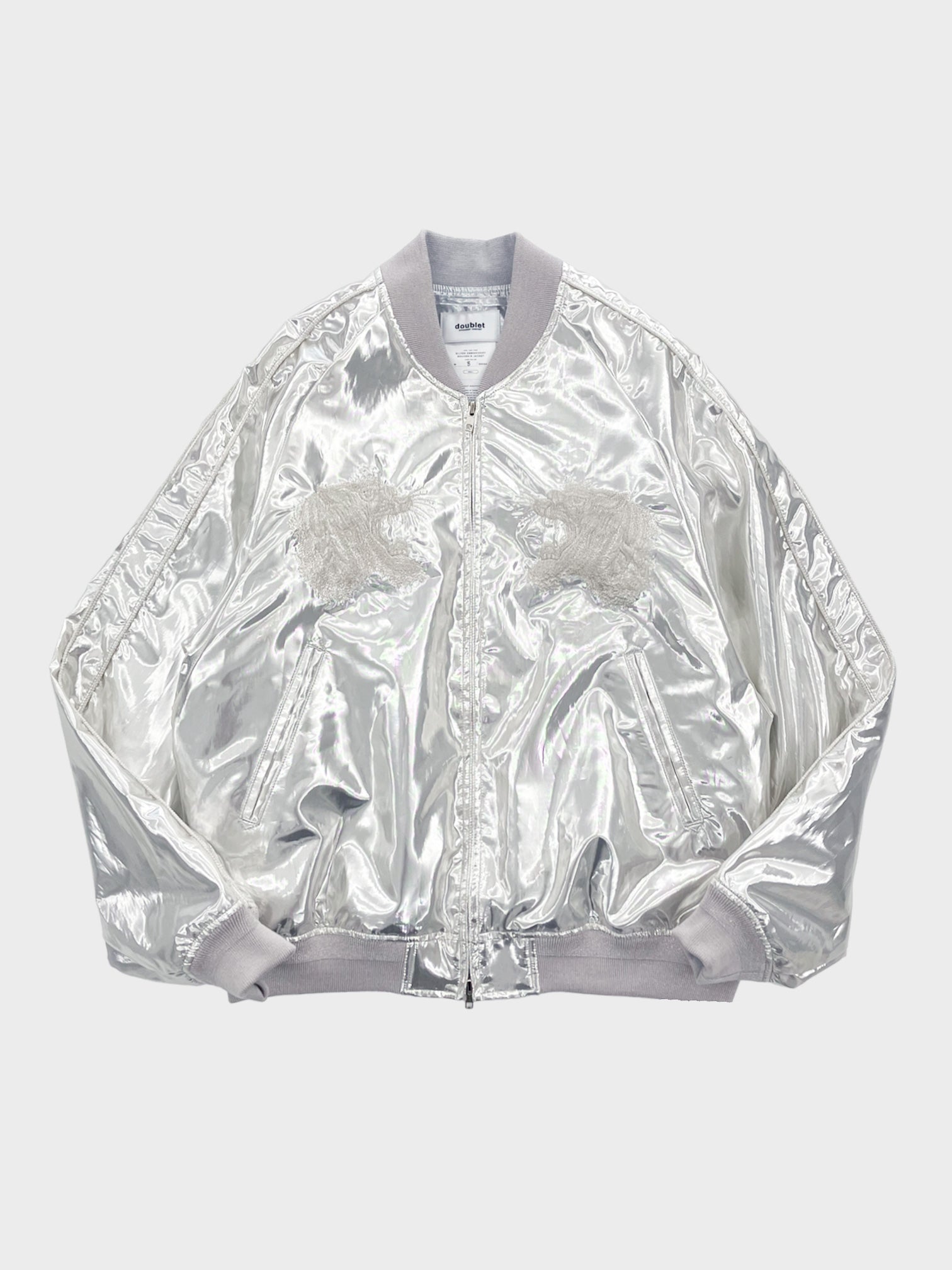 doublet SILVER EMBROIDERY JACKET 24sssacai