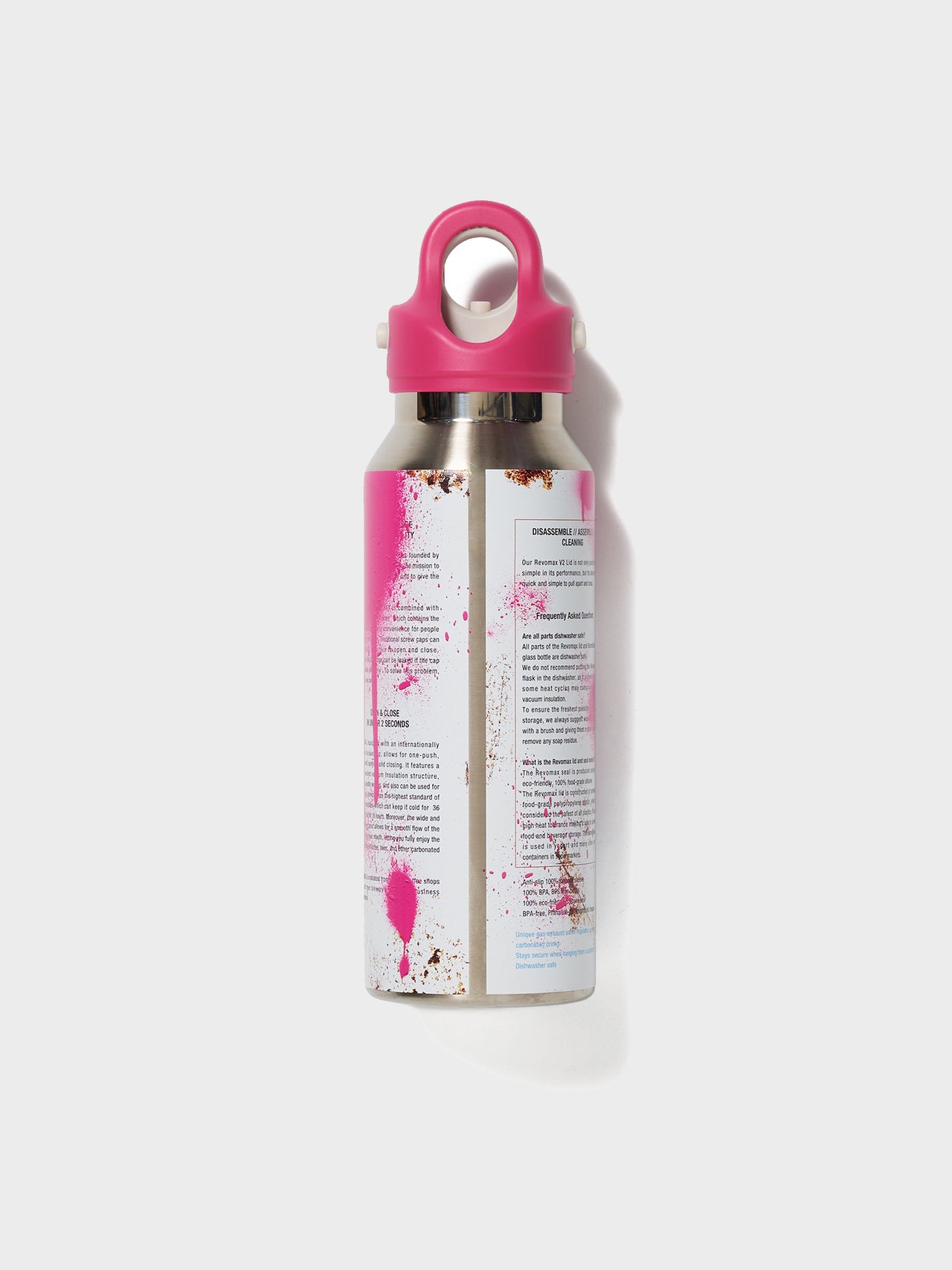 doublet / SPRAY-CAN WATER BOTTLE SMALL (PINK)