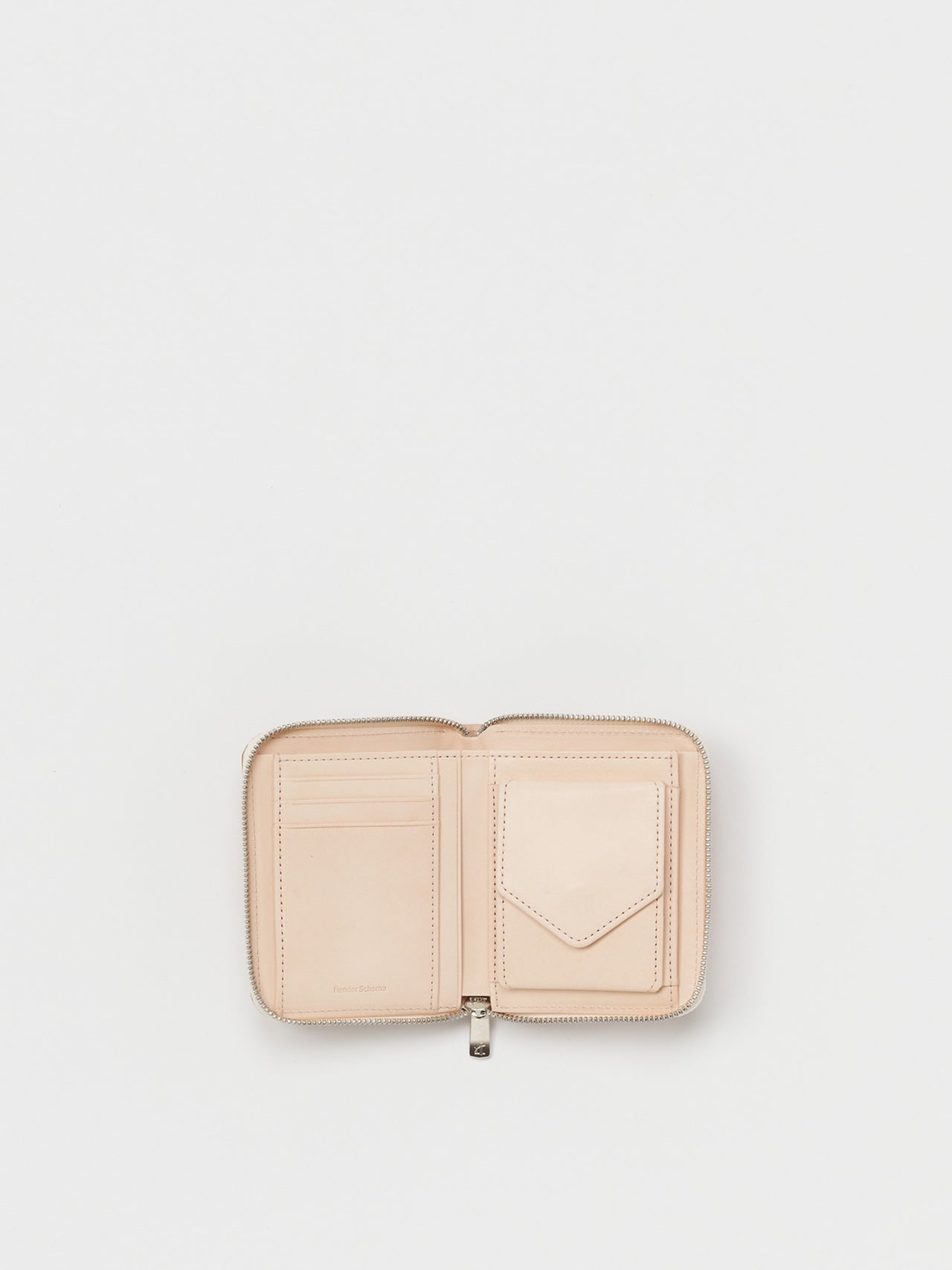 Hender Scheme / square zip purse (TAN)
