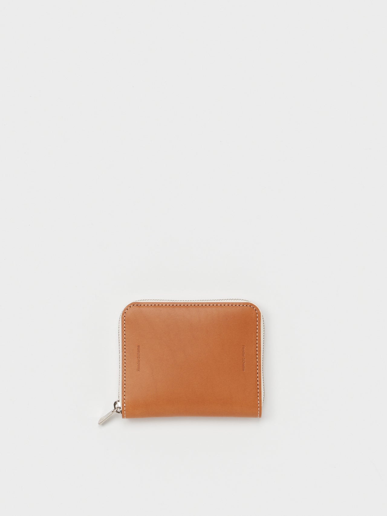 Hender Scheme / square zip purse (TAN)