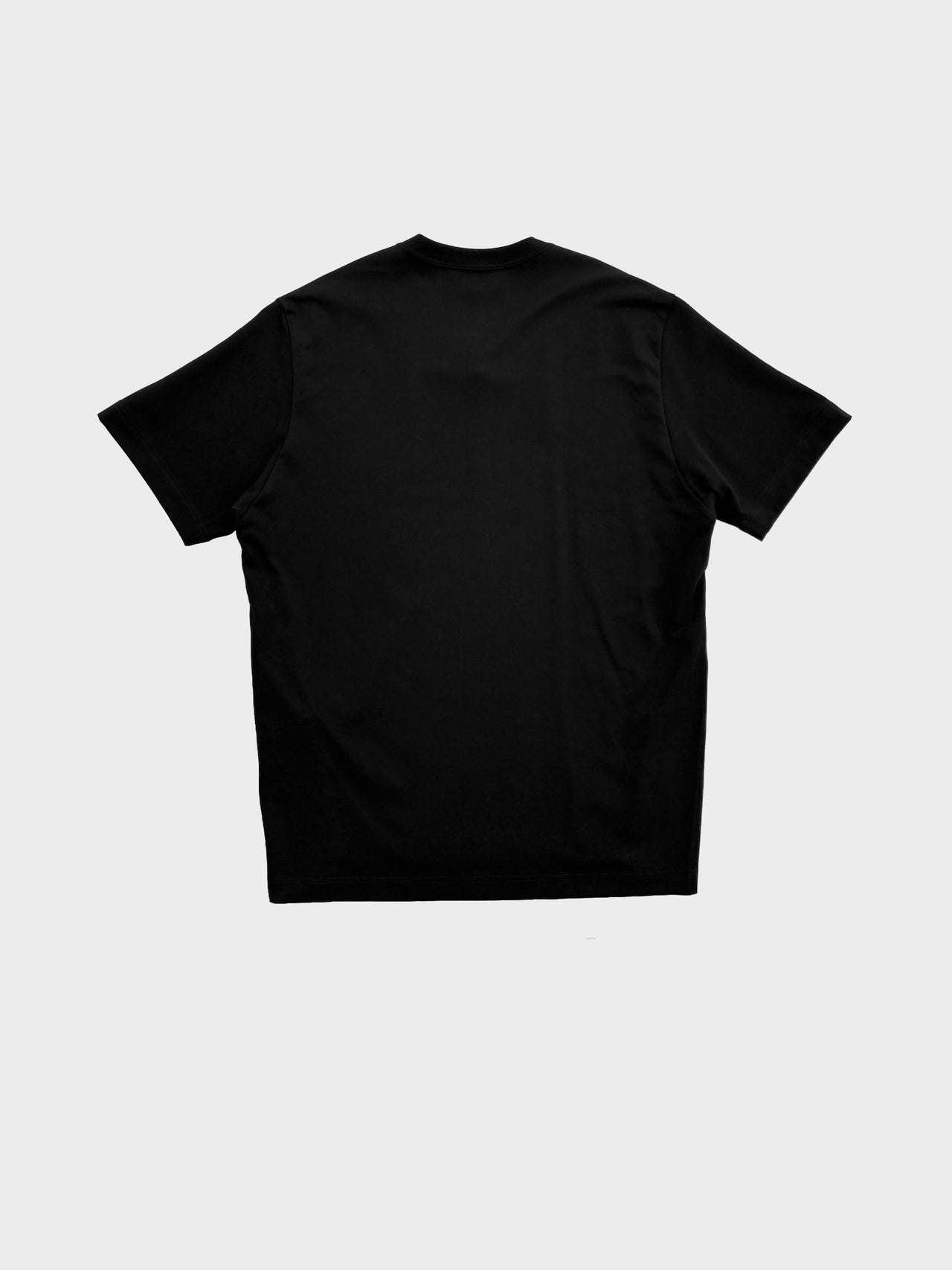 UJOH / SIDE SLIT HALF SLEEVE T (BLACK)