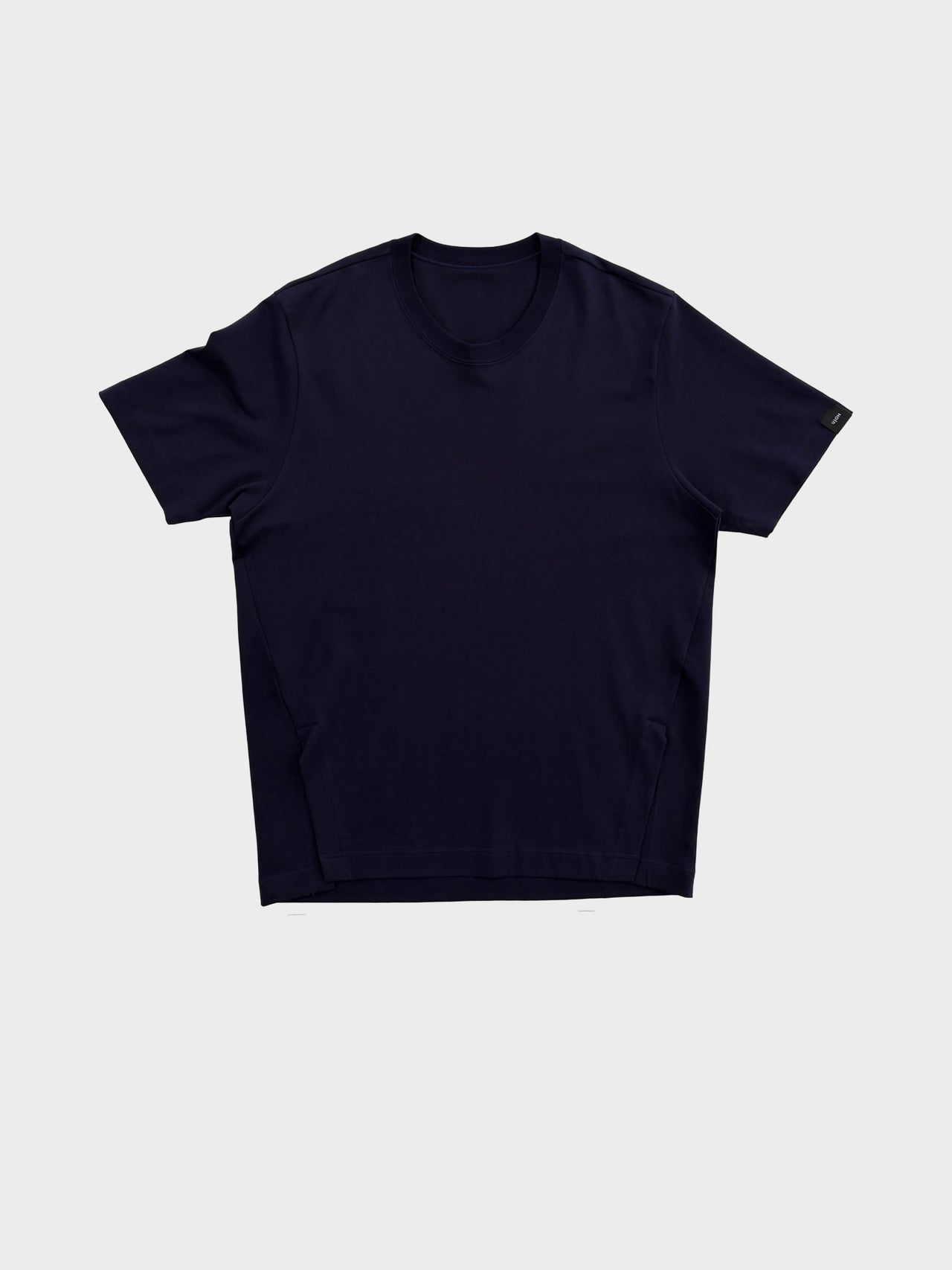 UJOH / SIDE SLIT HALF SLEEVE T (MULBERRY)