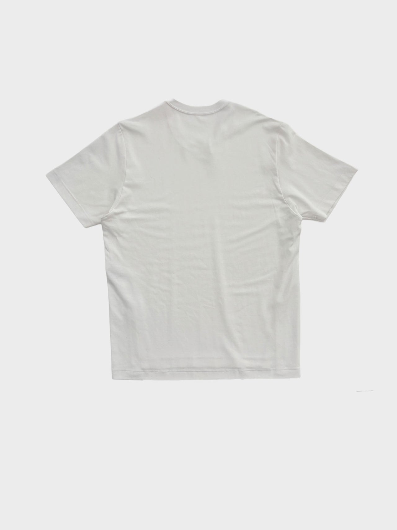 UJOH / SIDE SLIT HALF SLEEVE T (WHITE)
