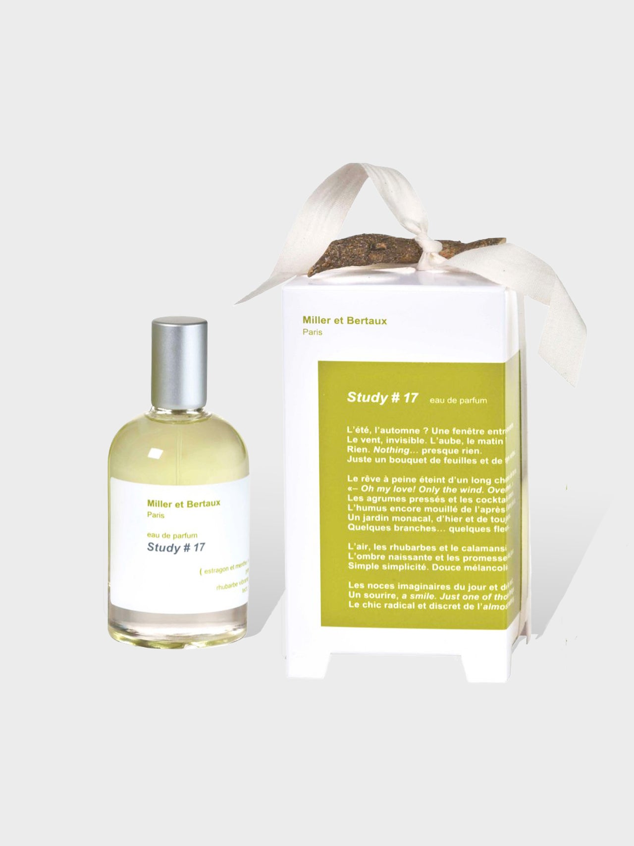 Miller et Bertaux /  Study #17 (EAU DE PARFUM)