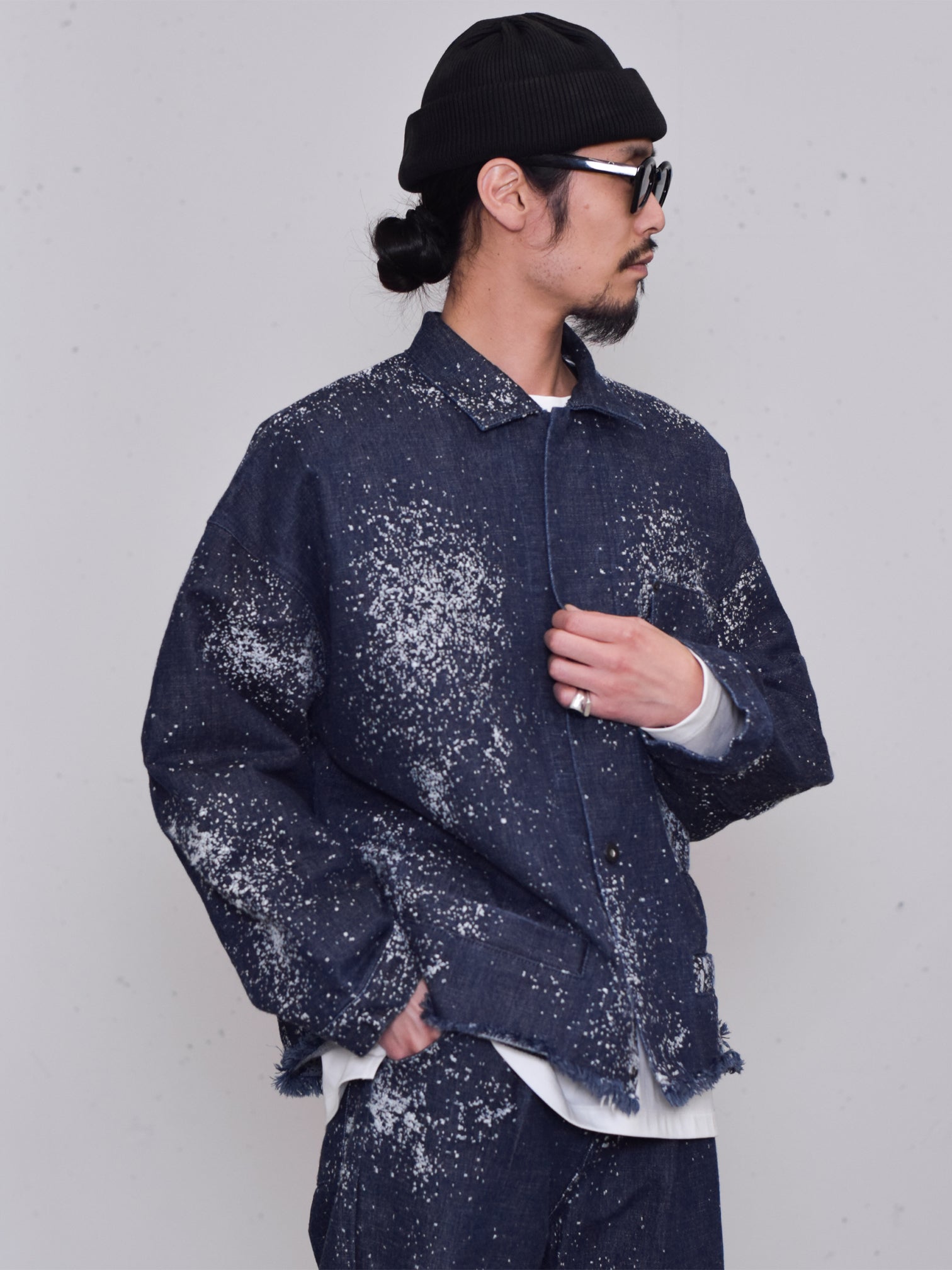 Dulcamara / グラニュールデニムカバーオール-R (RIGID STYLE)