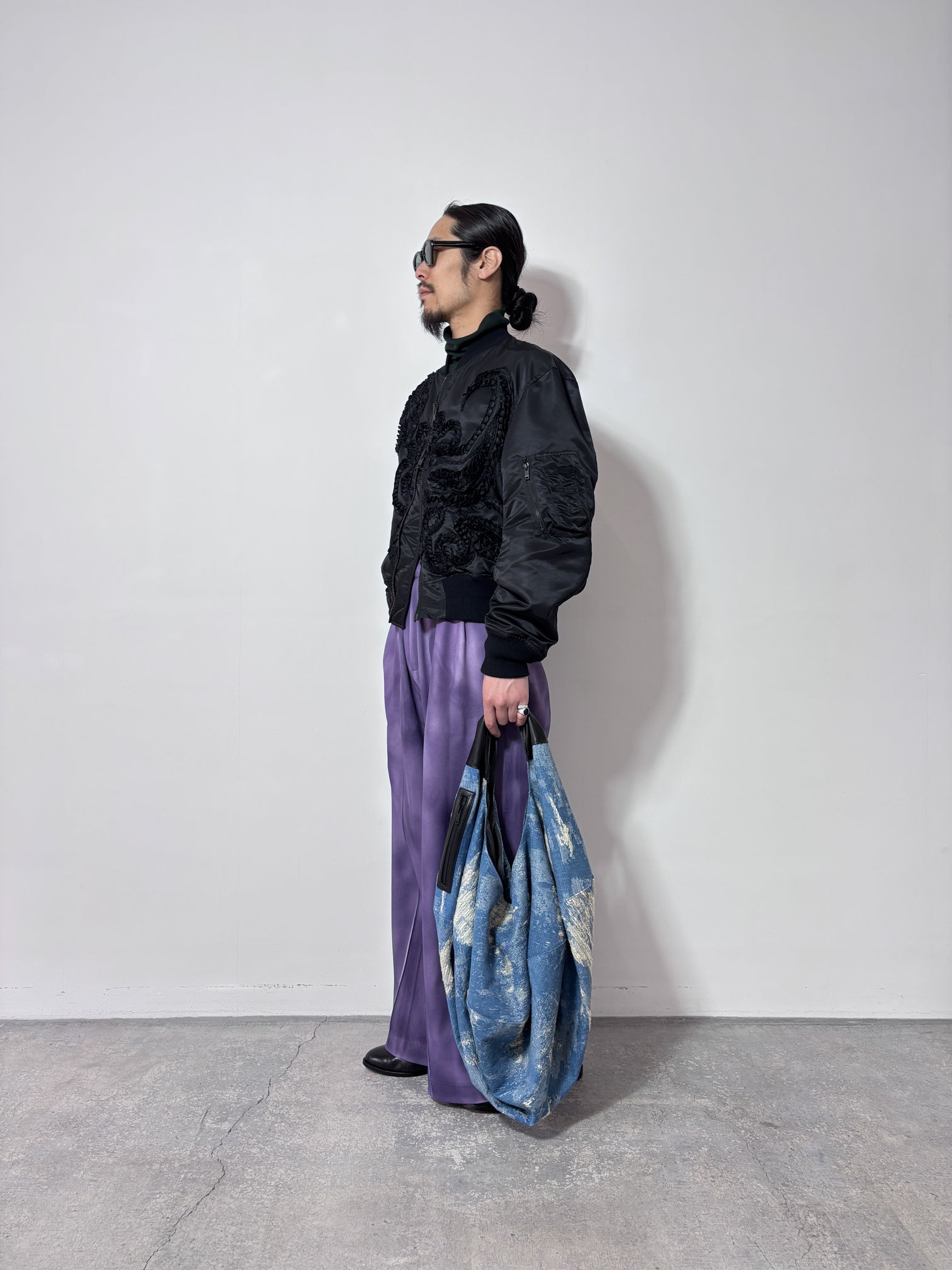 TAAKK / MA-1 BLOUSON (BLACK)