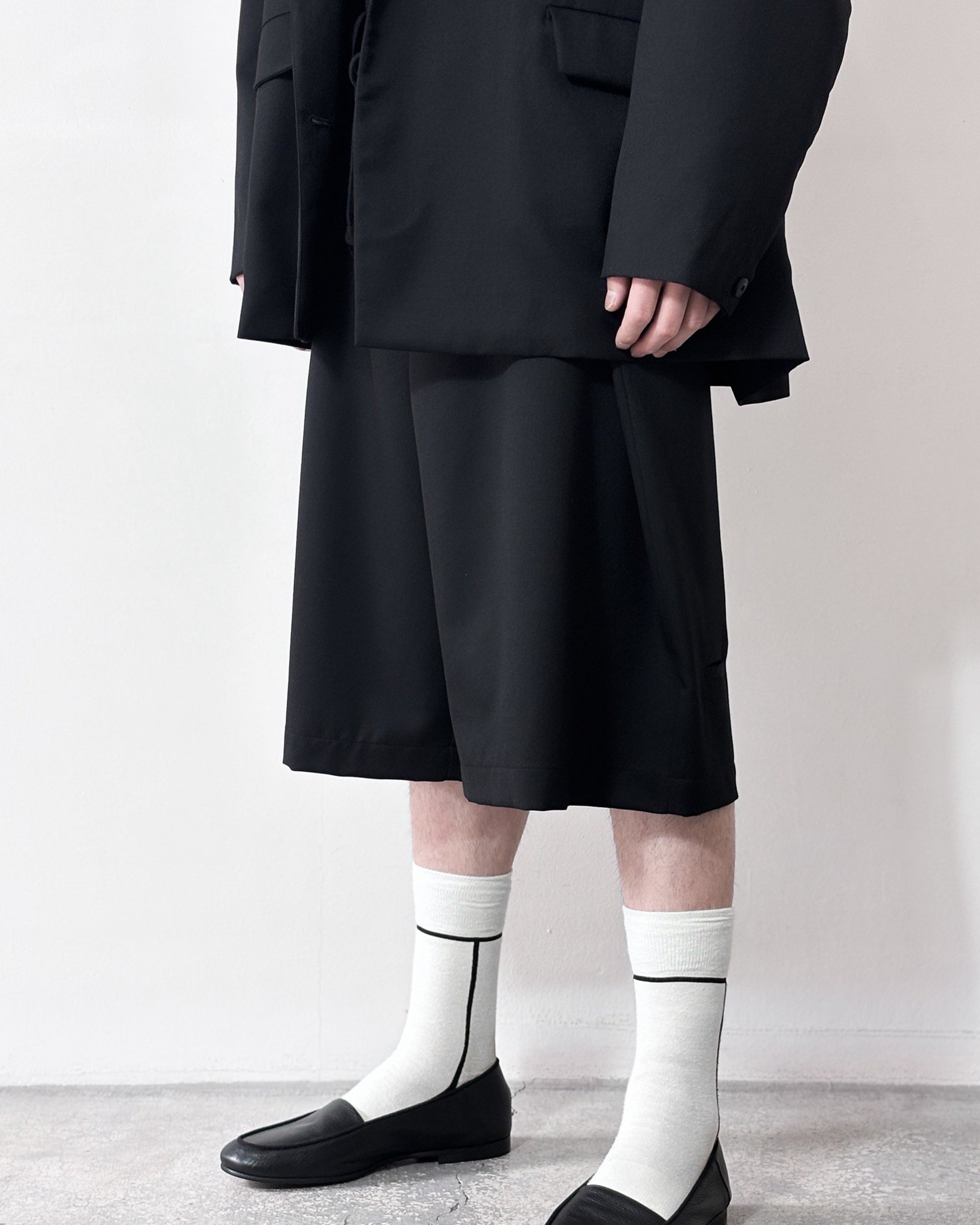 Dulcamara / よそいきフォールドショートPT (BLACK)