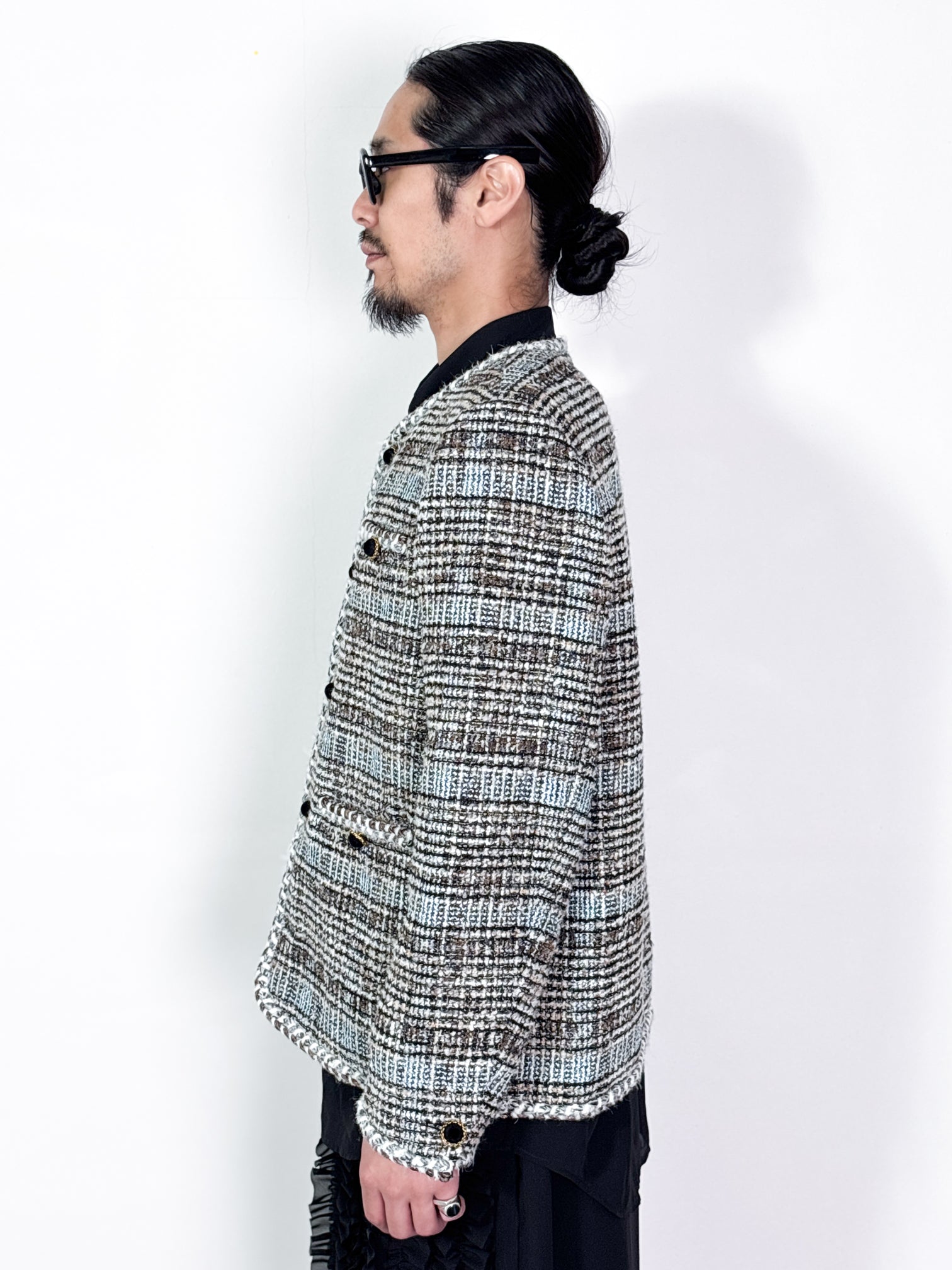 VIVIANO / MELANGE TWEED JACKET (MULTI)