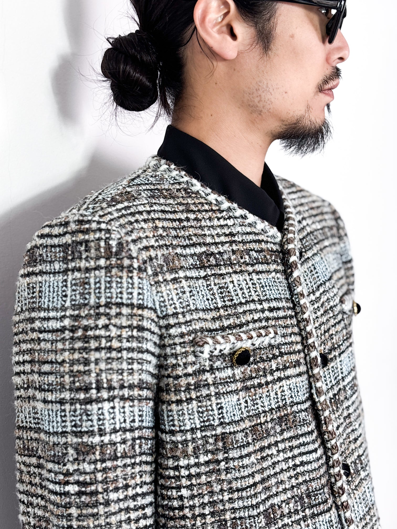 VIVIANO / MELANGE TWEED JACKET (MULTI)