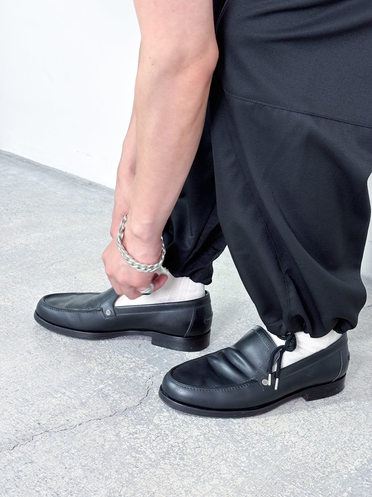 7月18日(土)12:00販売開始】Sulvam / GABARDINE RIDING PT (BLACK)