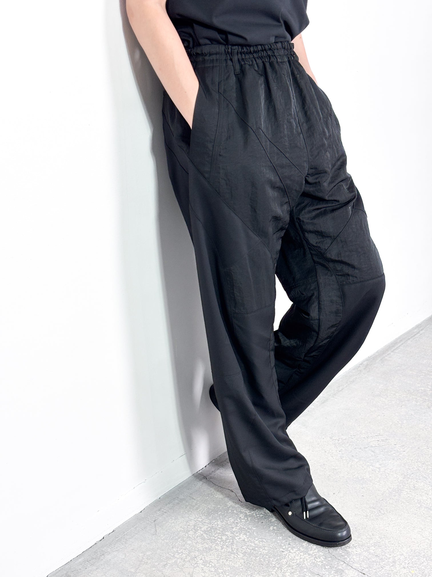 7月18日(土)12:00販売開始】Sulvam / GABARDINE RIDING PT (BLACK)