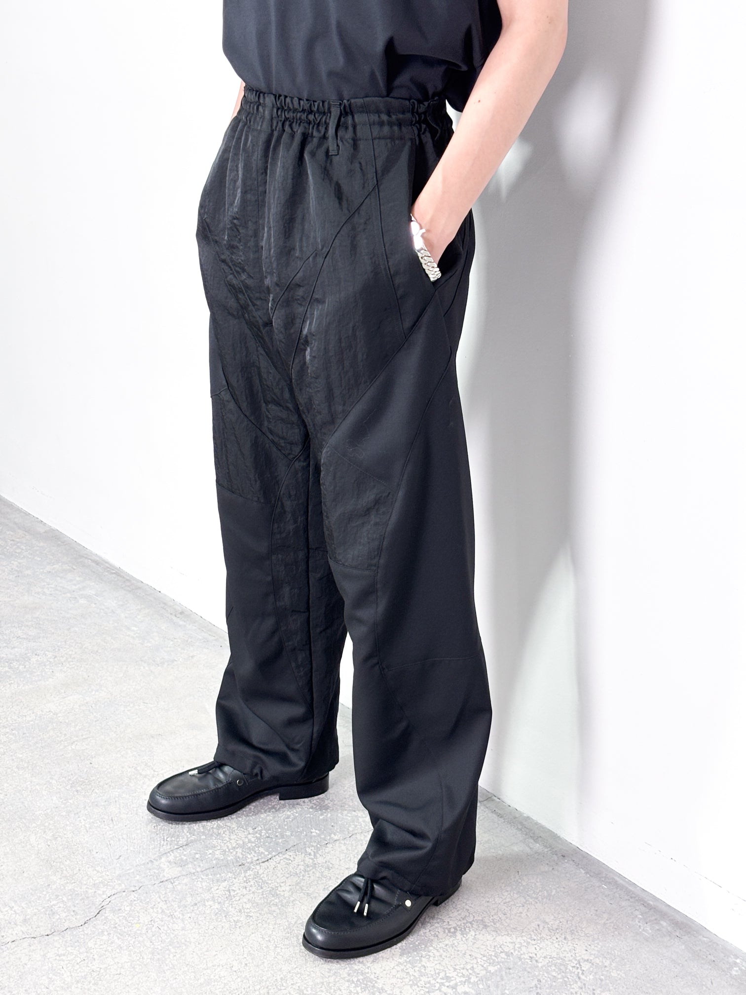 7月18日(土)12:00販売開始】Sulvam / GABARDINE RIDING PT (BLACK)