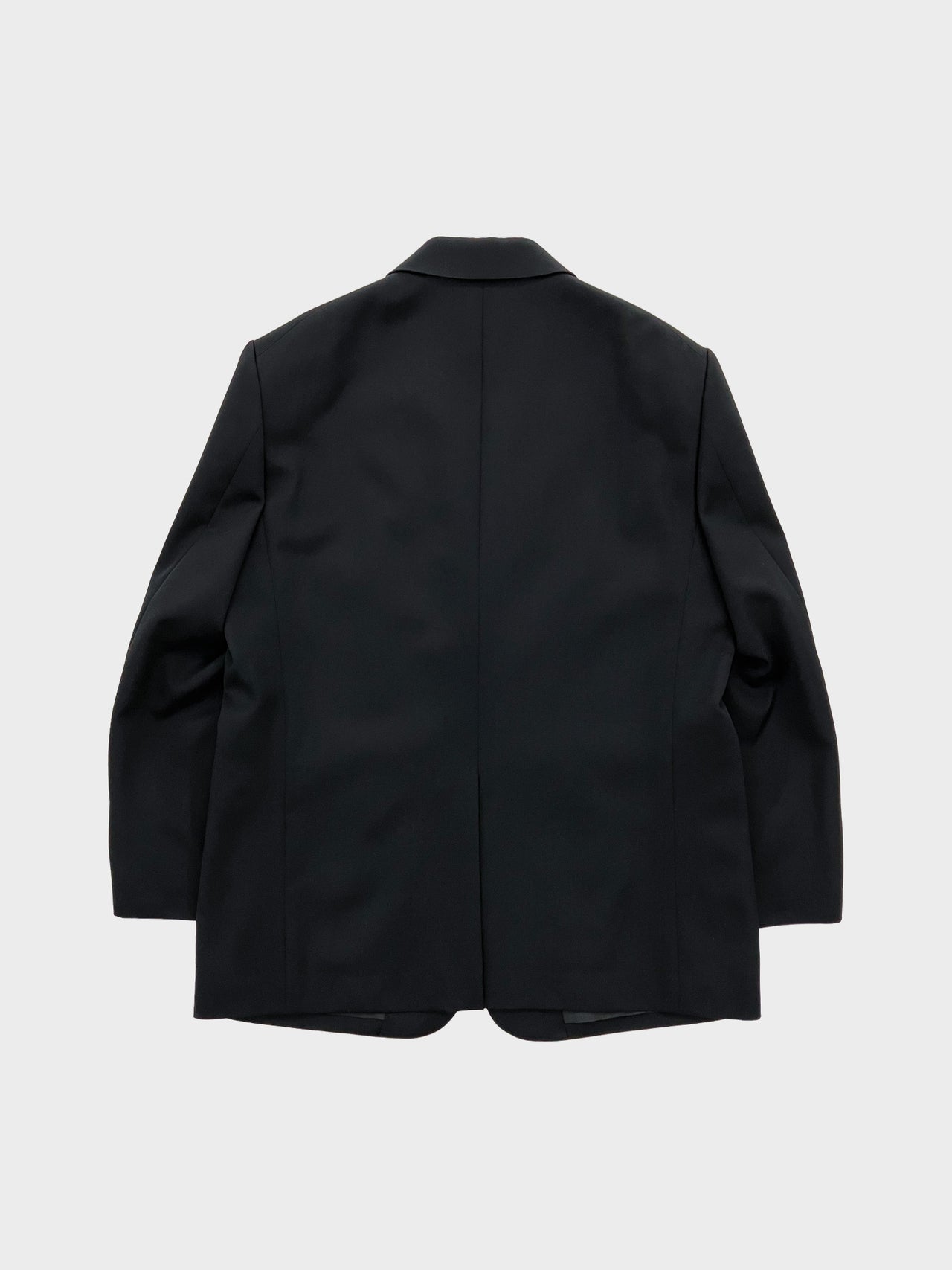 WEWILL /  TAILORED SQUARE JACKET (BLACK)