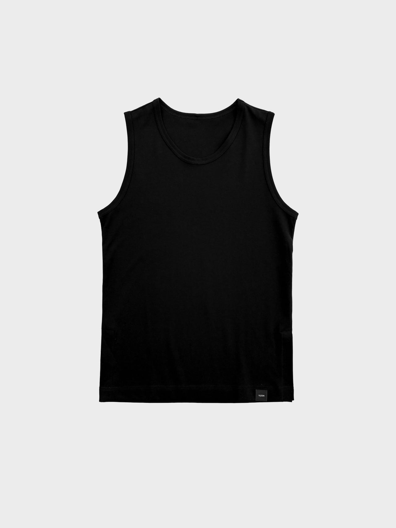 UJOH / SIDE SLIT TANKTOP (BLACK)