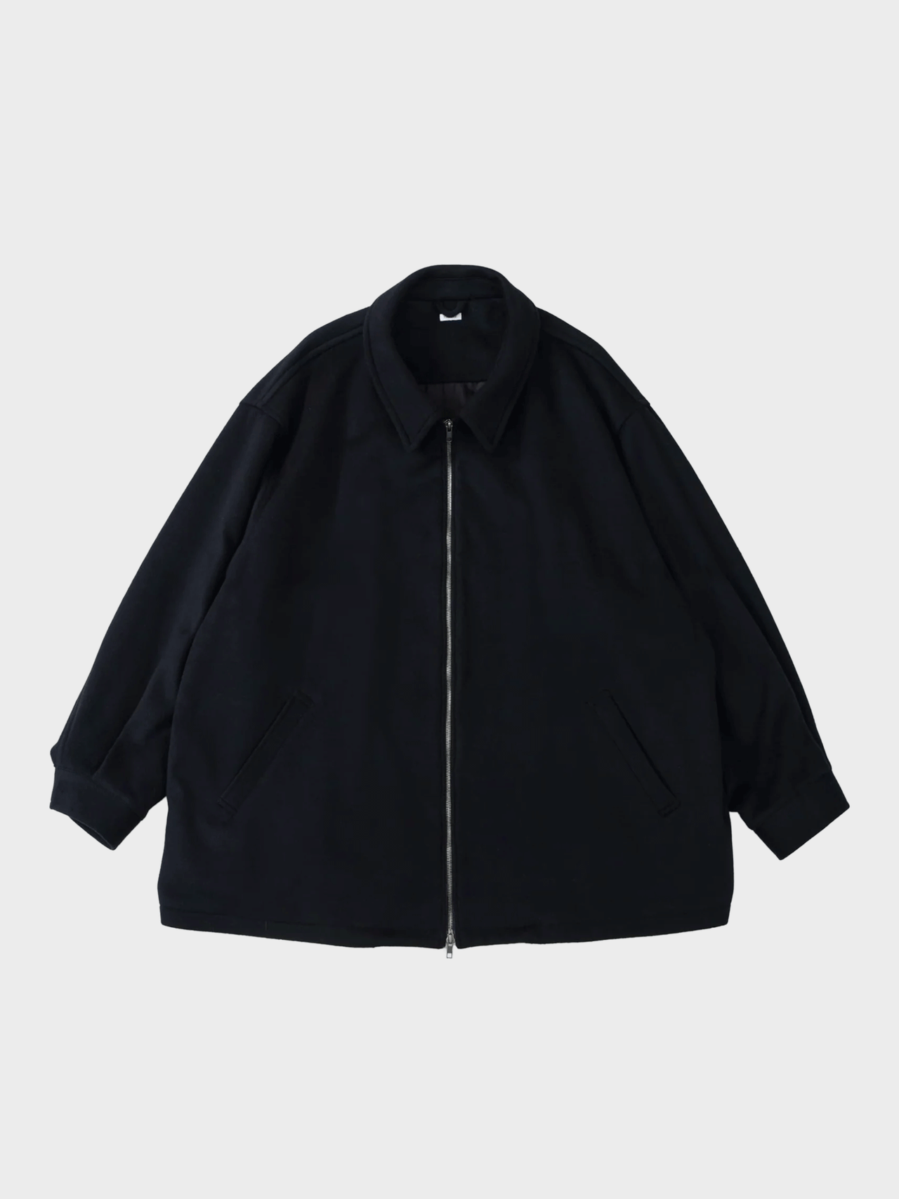 THE DAY / WOOL CASHMERE SWING TOP (BLACK)