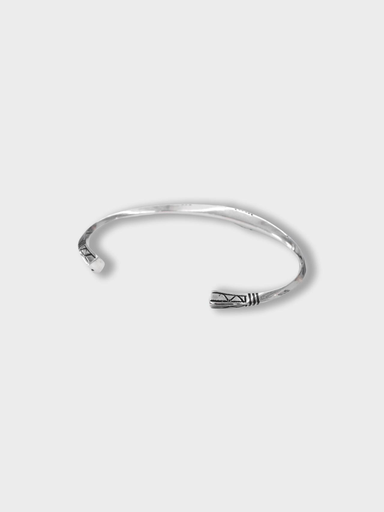 Touareg Silver / NARROW BANGLE