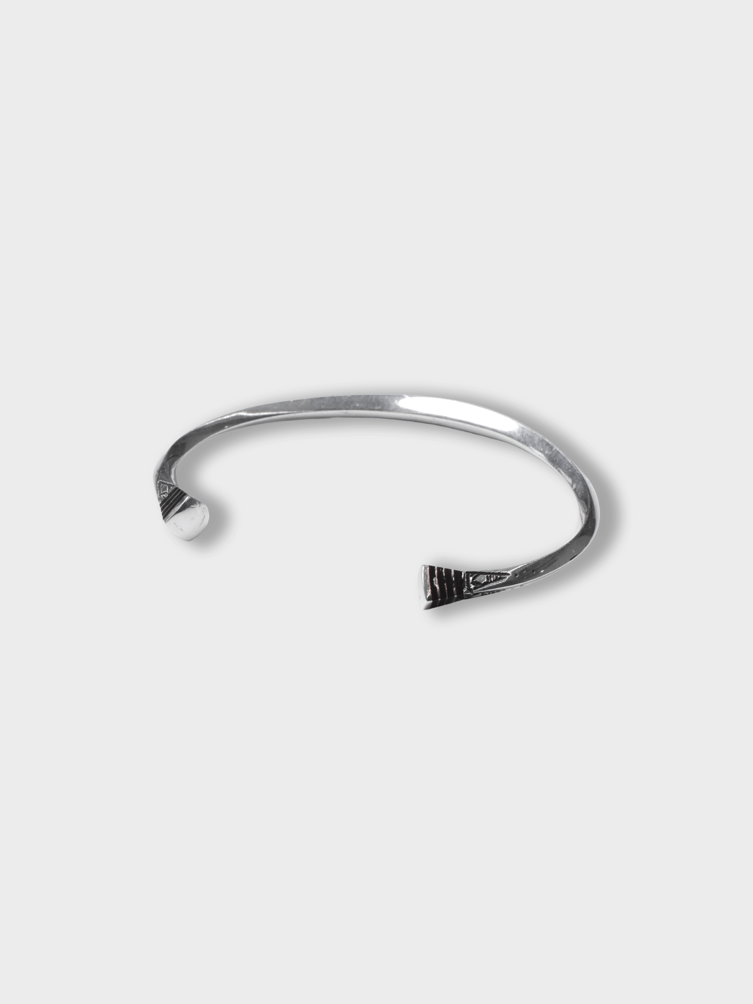 Touareg Silver / EBONY WOOD BANGLE Touareg Silver / EBONY WOOD BANGLE