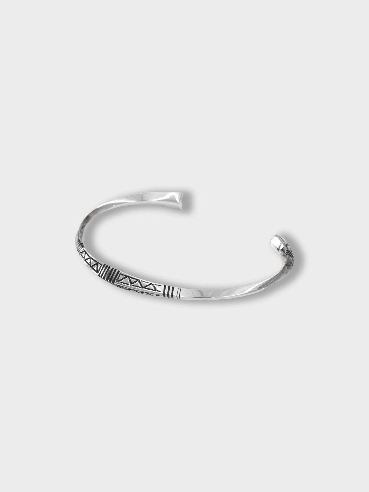 Touareg Silver / NARROW BANGLE