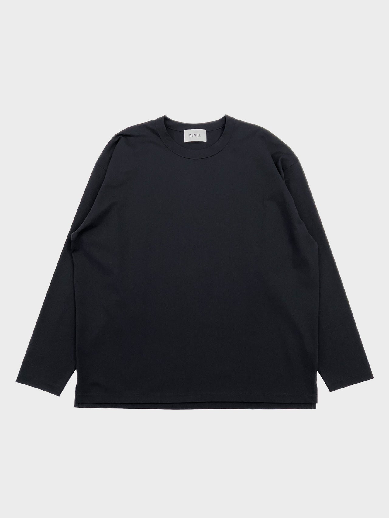 WEWILL / TRICOT LS T-SHIRT (BLACK)