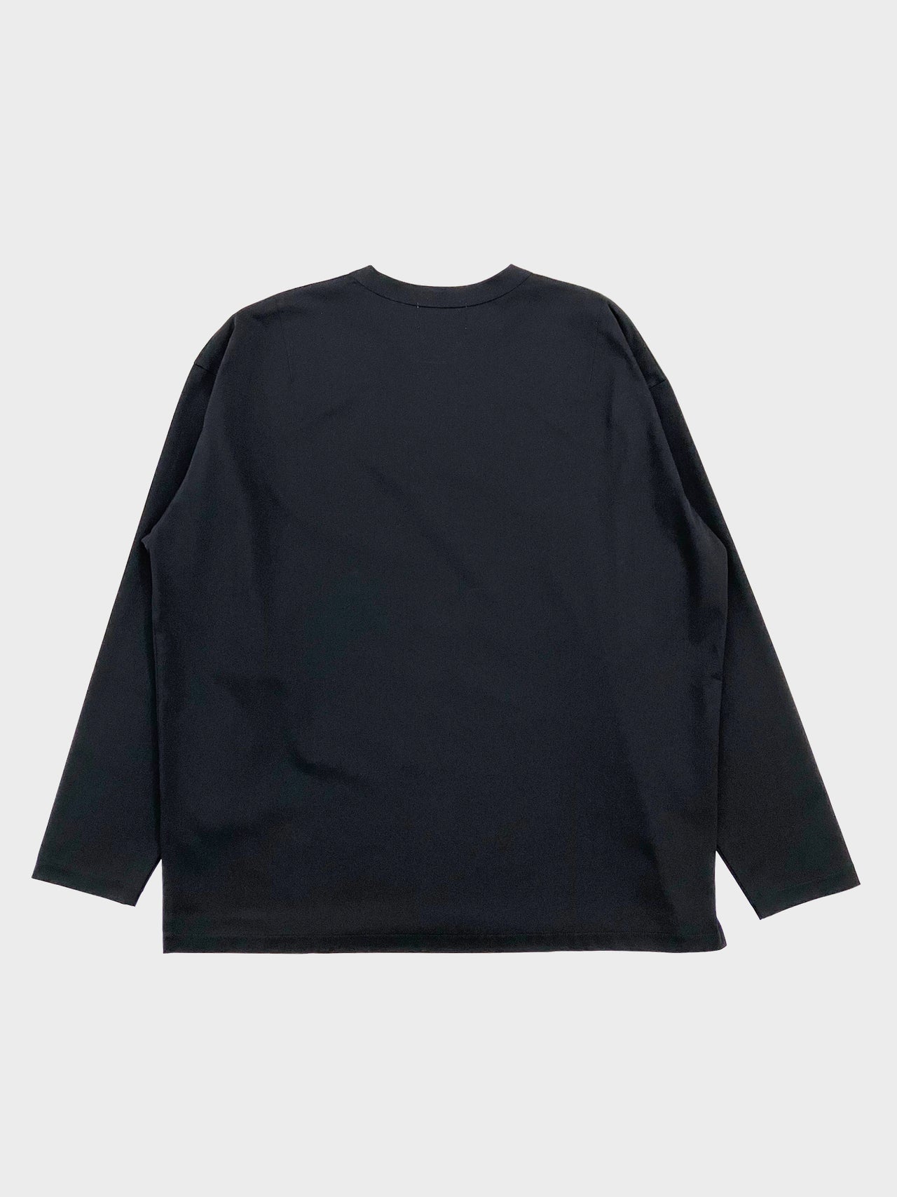 WEWILL / TRICOT LS T-SHIRT (BLACK)