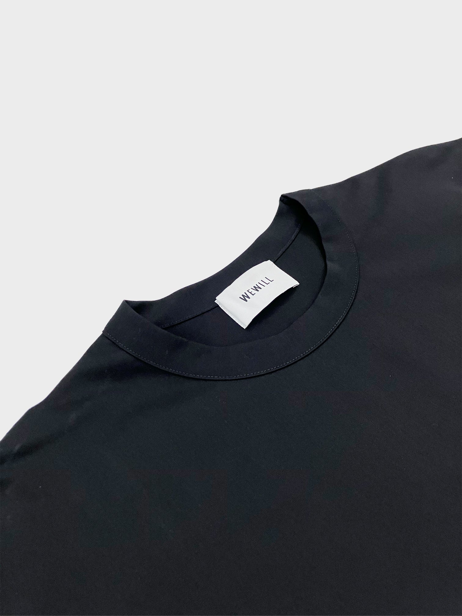 WEWILL / TRICOT LS T-SHIRT (BLACK)