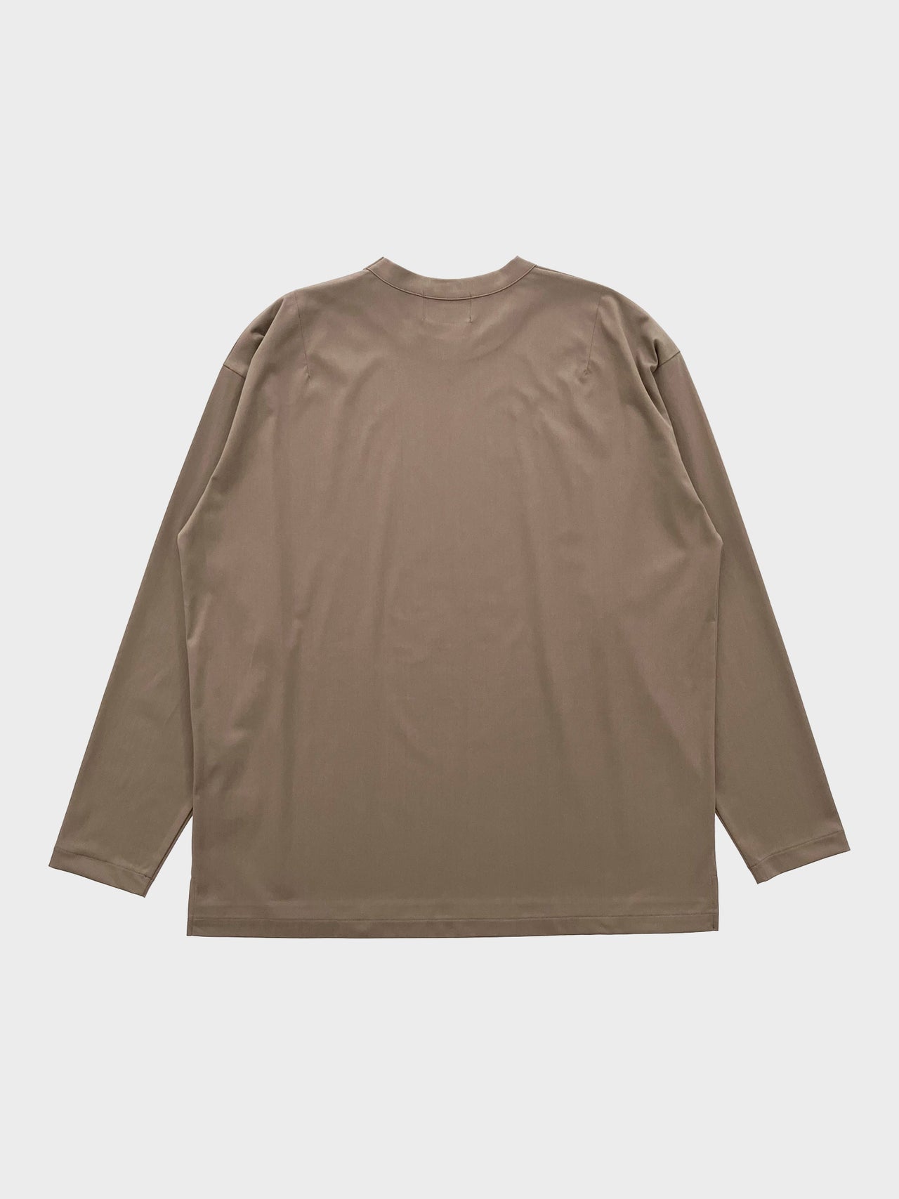 WEWILL / TRICOT LS T-SHIRT (L.BROWN)