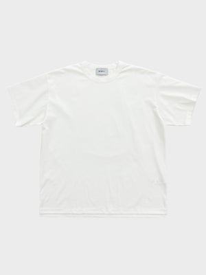 WEWILL / TRICOT T-SHIRT (WHITE)