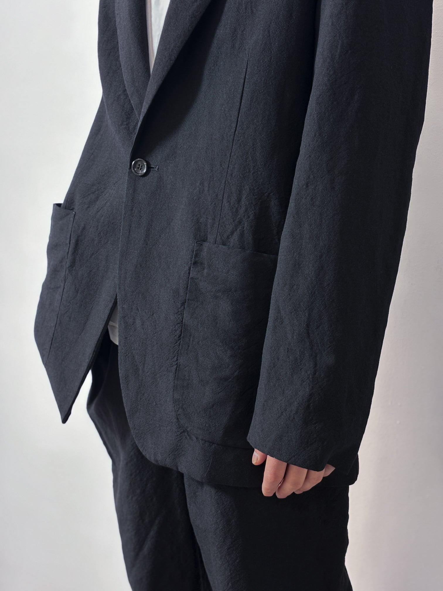 DIGAWEL / JACKET(GENERIC)GARMENT WASH (BLACK)