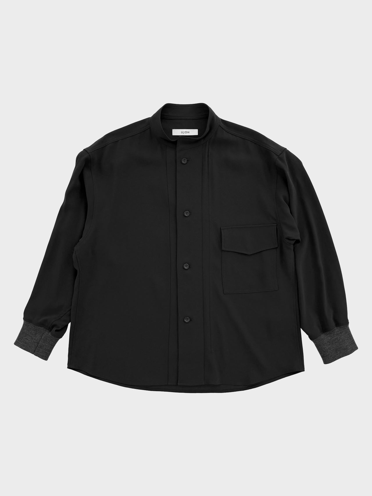 UJOH / W FRONT SHIRT (BLACK)