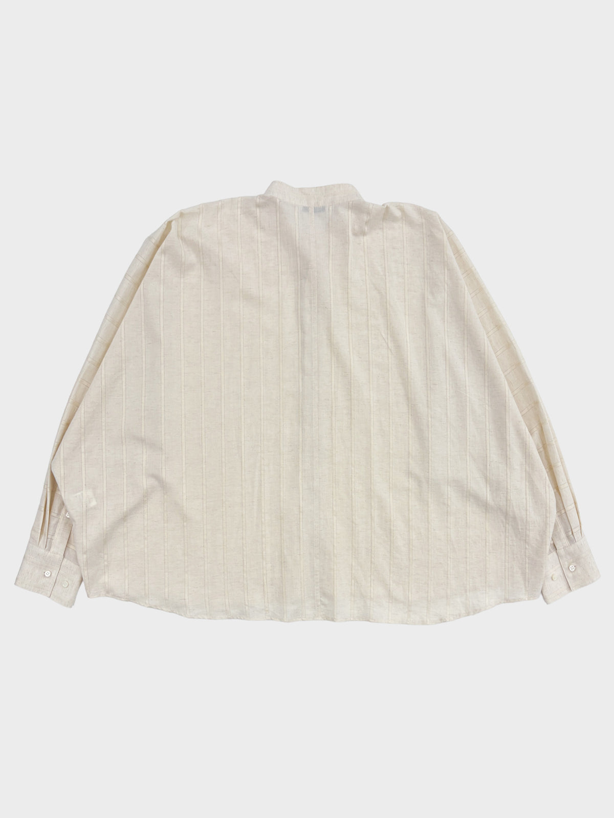YUTASETOGAWA / WASTELESS DOLMAN SHIRT (BEIGE)