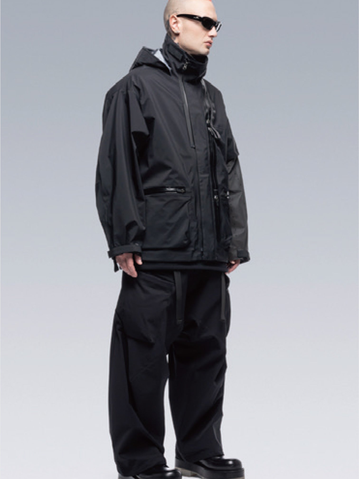 ACRONYM / SCHOELLER DRYSKIIN ARTICULATED PANTS (P30AL-DS) (BLACK)