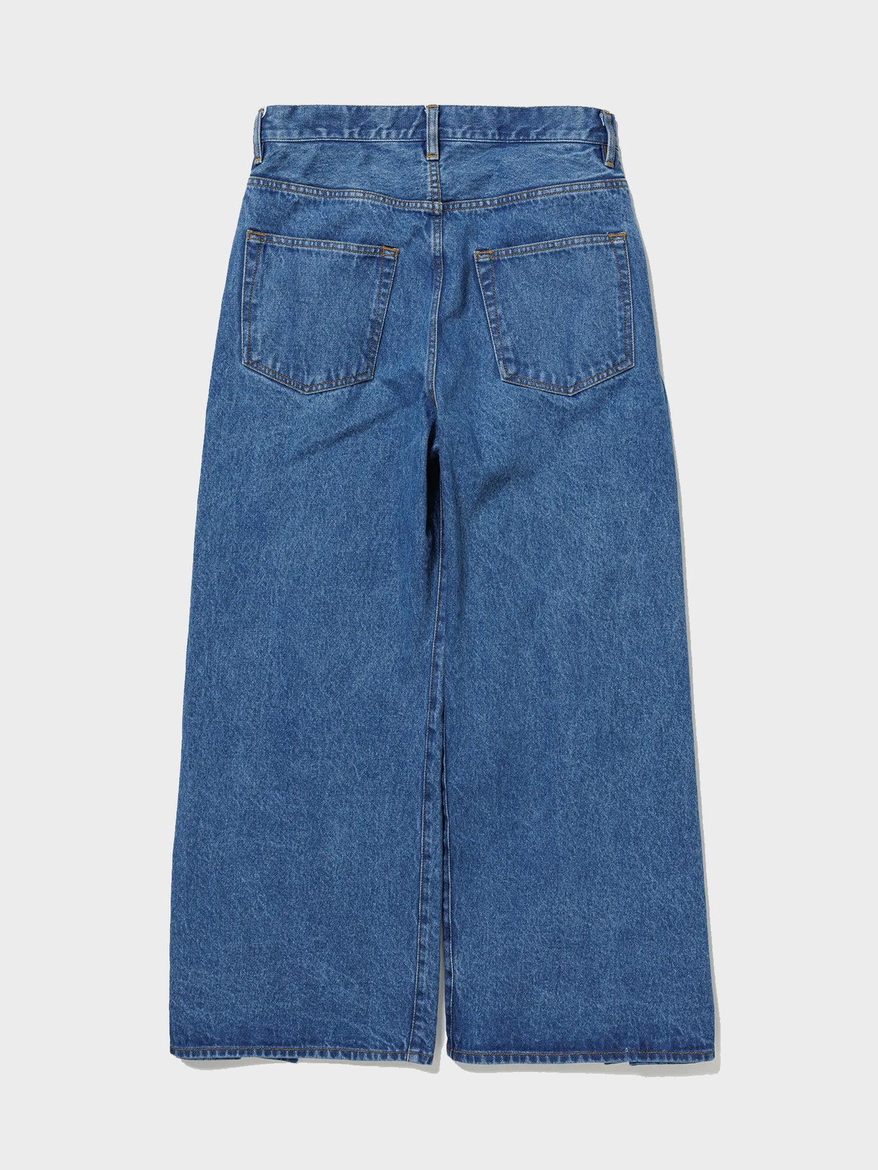 Sasquatchfabrix. / WIDE DENIM PANTS (INDIGO BLUE)