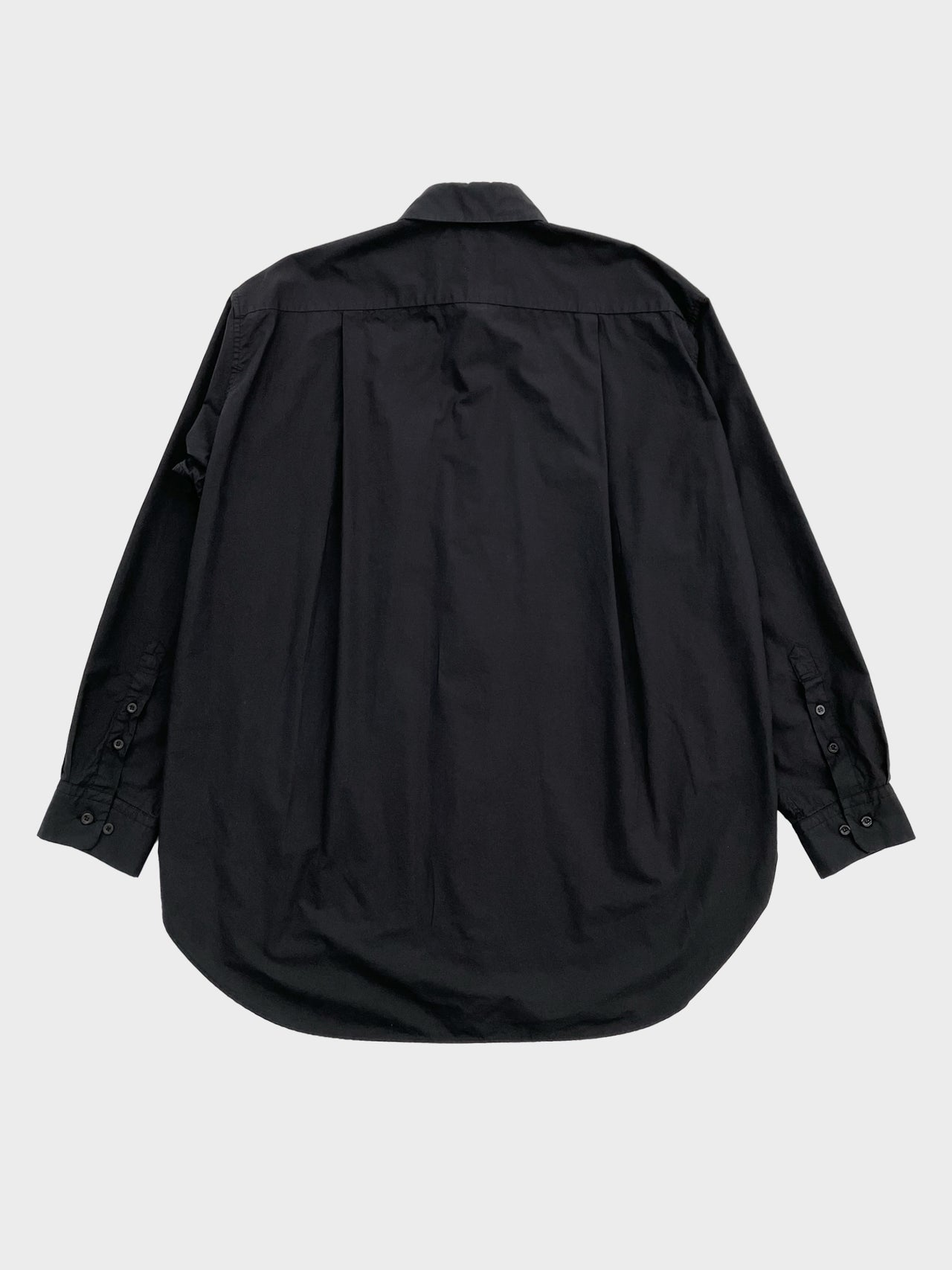 WEWILL / WRAP SHIRT (BLACK)