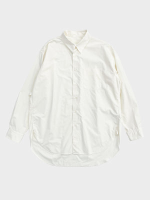 WEWILL / WRAP SHIRT (WHITE)