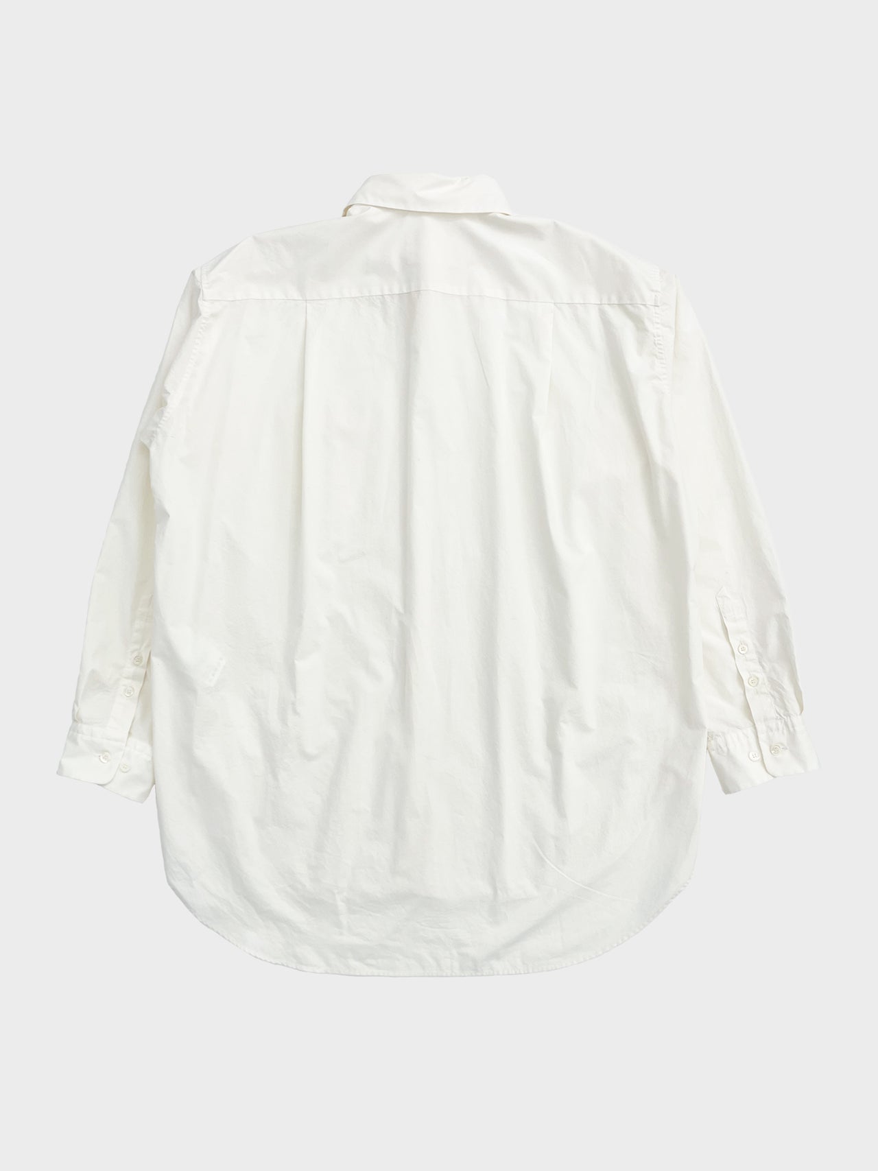 WEWILL / WRAP SHIRT (WHITE)