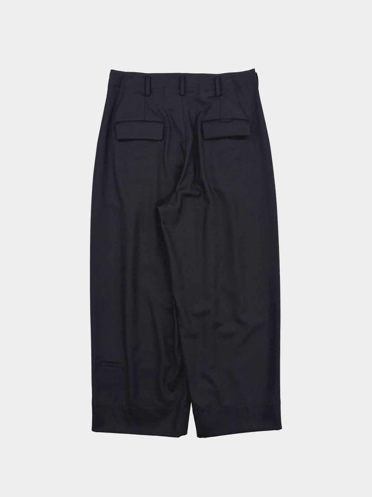 Dulcamara / よそいきシンプル2タックワイドPT (BLACK)