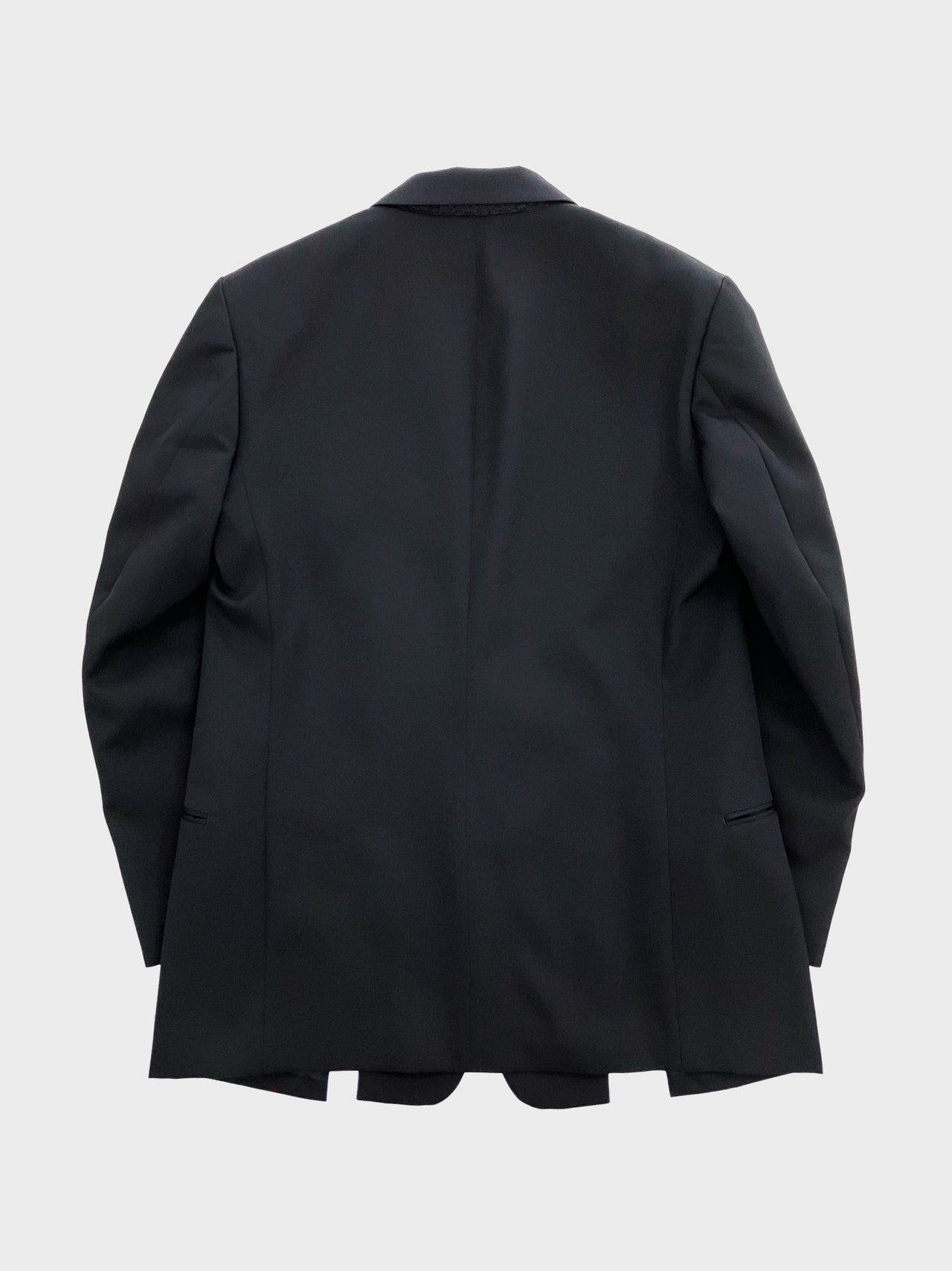 UJOH / ZIP SLEEVE CUT UP JACKET (BLACK)