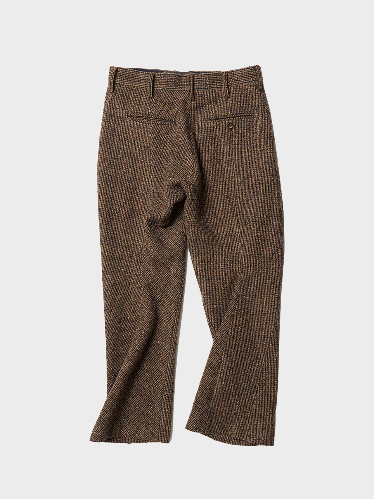 doublet / ZOMBI SILHOUETTE TROUSERS (BROWN)