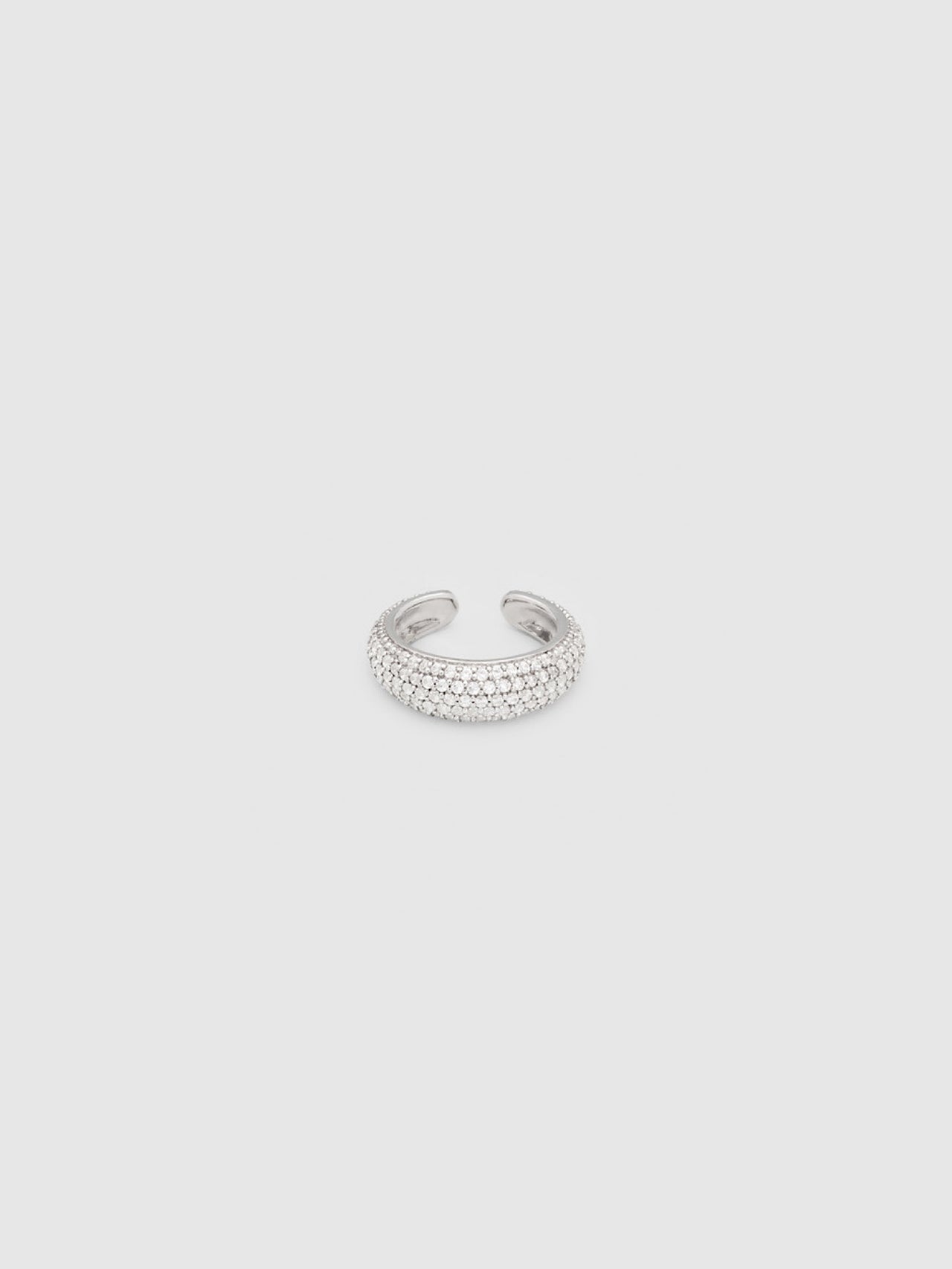TOMWOOD / EAR CUFF THICK ZIRCONIA (SILVER)