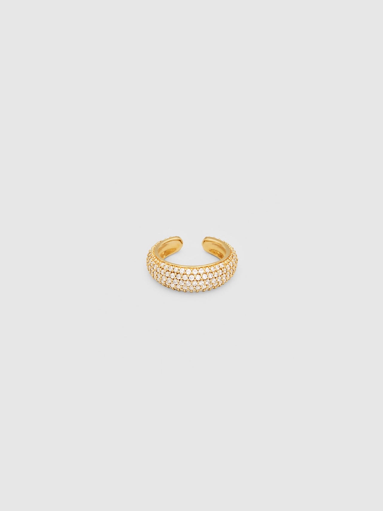 TOMWOOD / EAR CUFF THICK ZIRCONIA (GOLD)