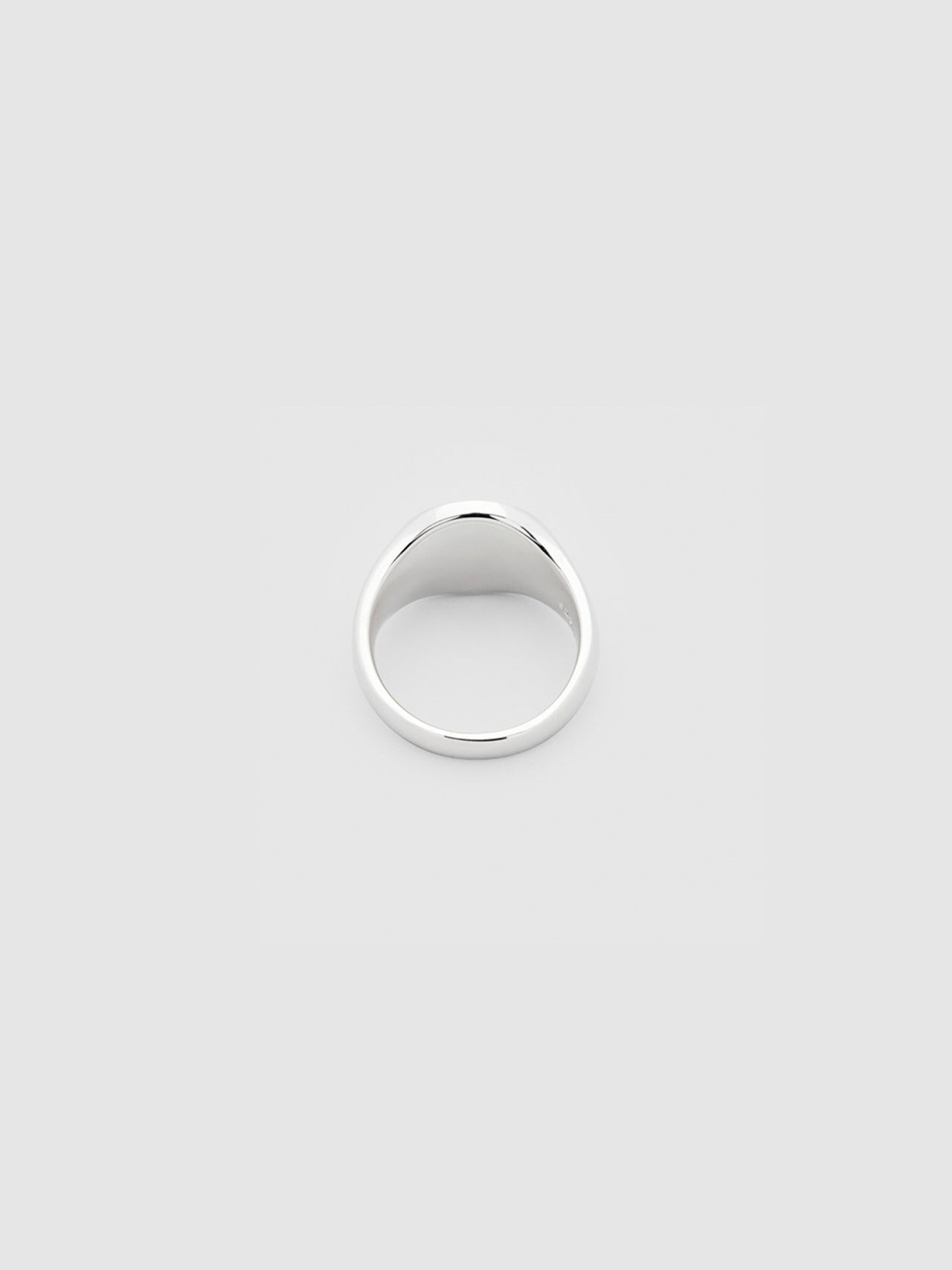 TOMWOOD / Mini Signet Oval Ring (SILVER)