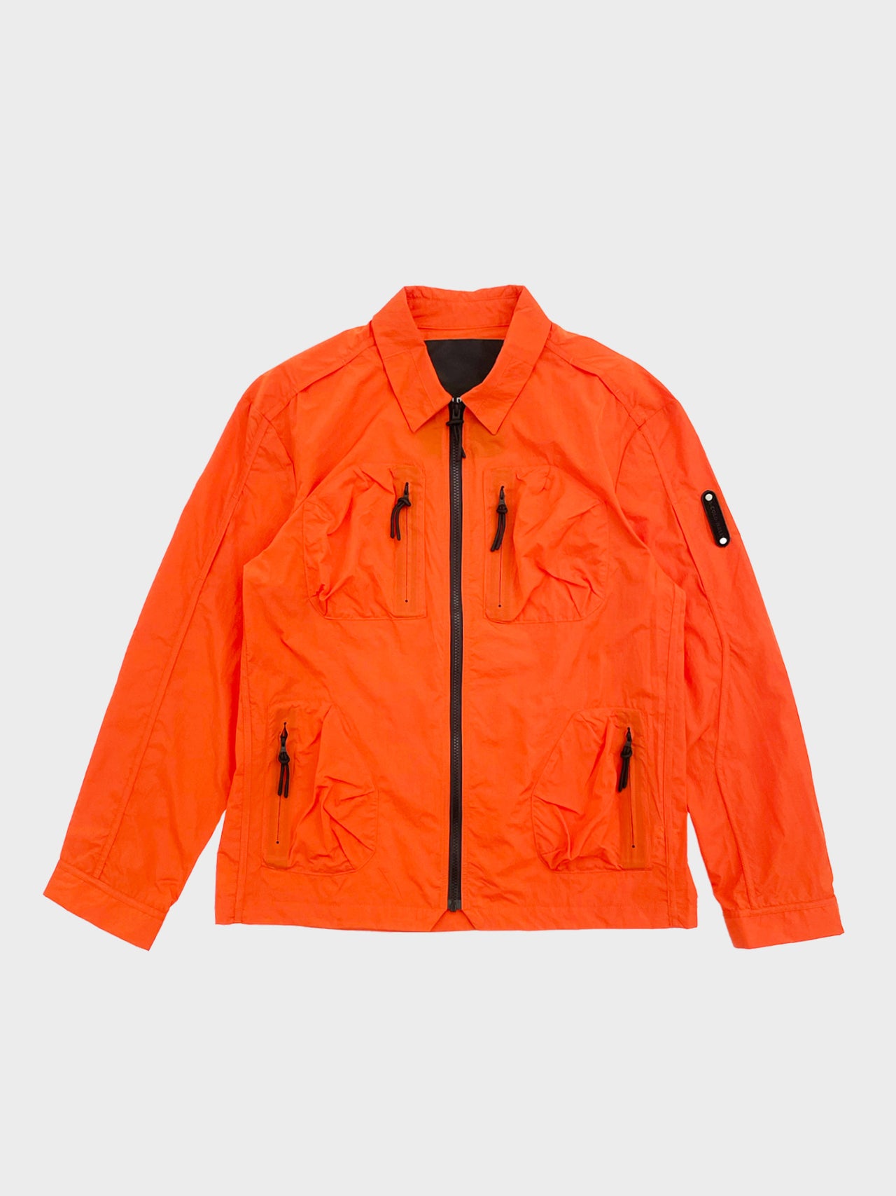 【50%OFF】A-COLD-WALL / BRANDING NYLON OVERSHIRT (RICH ORANGE)