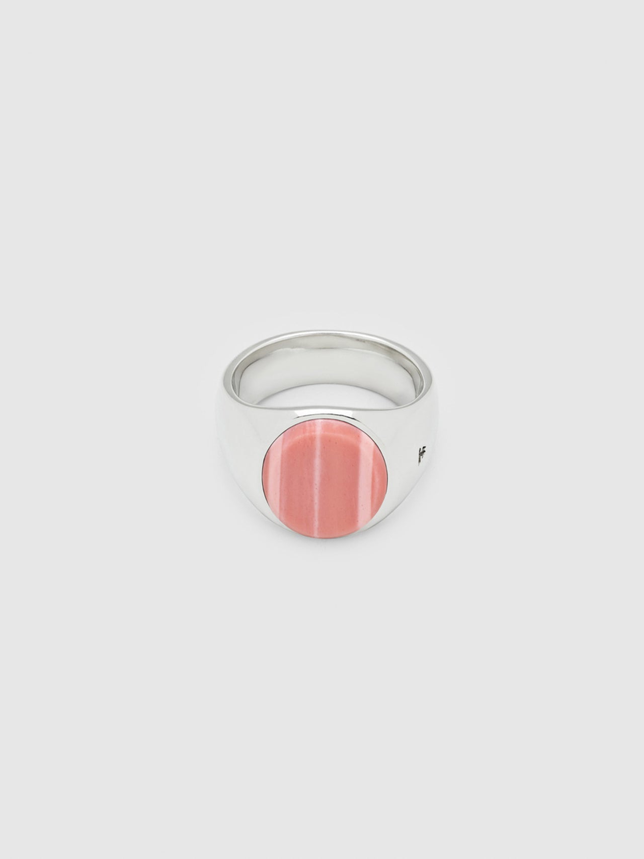 TOMWOOD / Oval Ring (PINK OPAL)