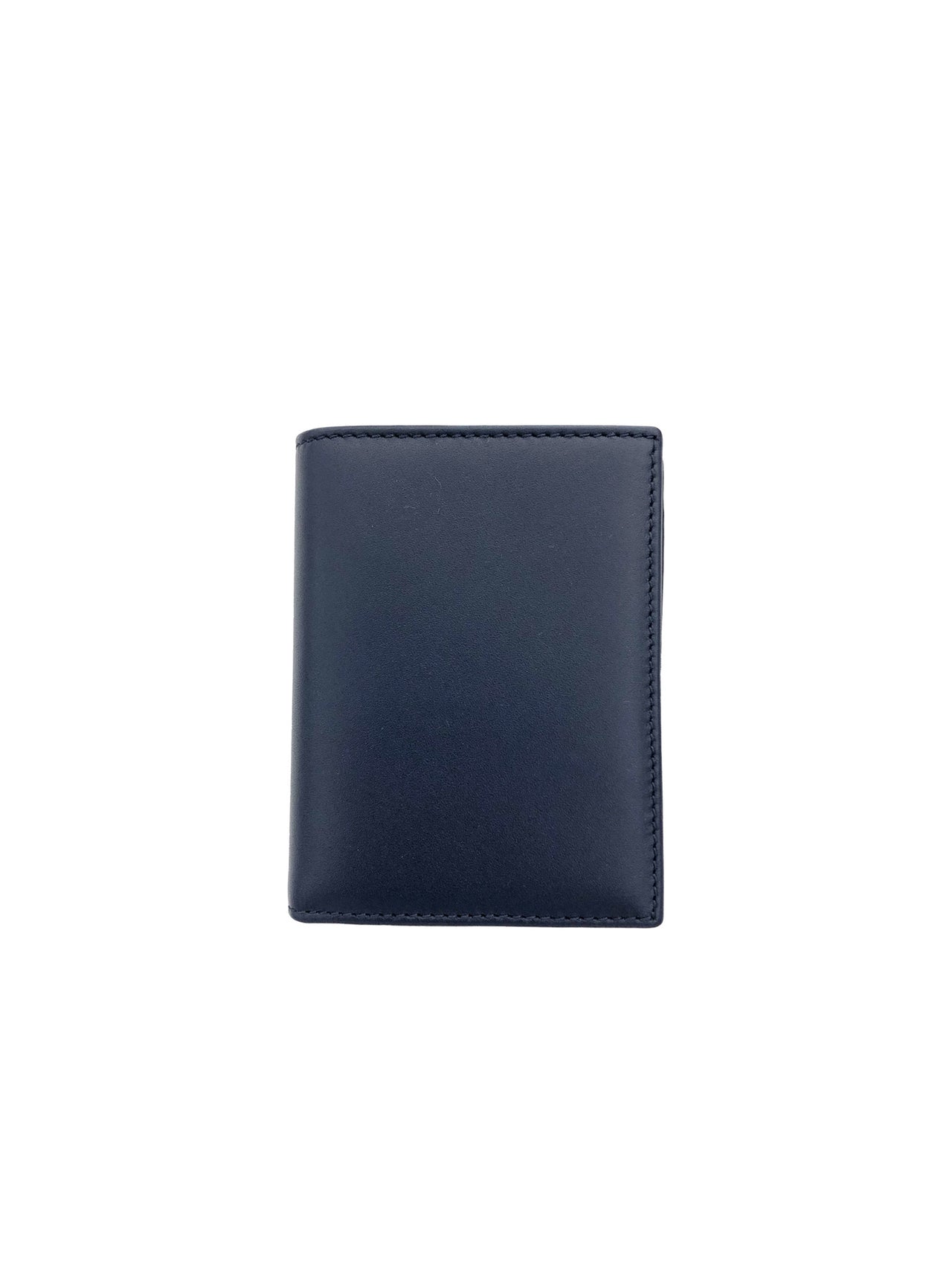 COMME des GARCONS Wallet / CLASSIC LEATHER LINE BILFOLD WALLET (NAVY)